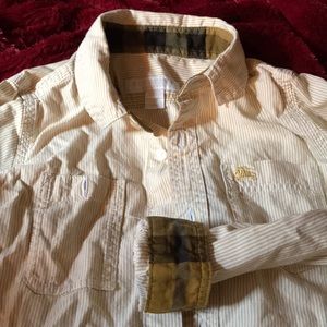 Authentic button-down children’s Burberry